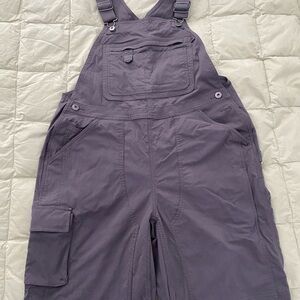 Women's Duluth Dark Gray Overall Shorts